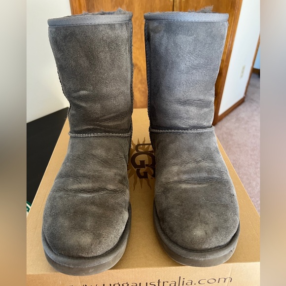 UGG Classic Short Boot for Women - Grey - Picture 2 of 9
